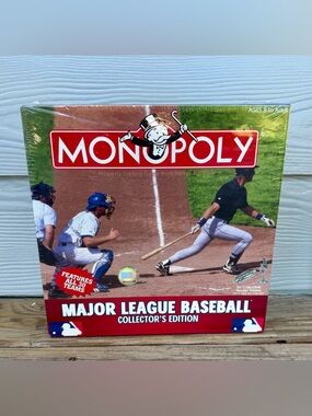 Monopoly Major League Baseball Collectors Edition 2005 New Sealed Box MLB